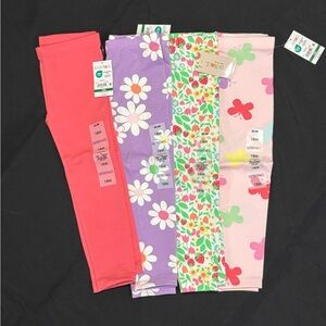 NWT Garanimals Girls Leggings Bundle of 4 Size 18M
